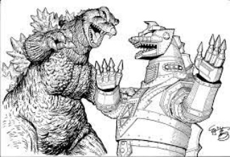 Mechagodzilla Coloring Games